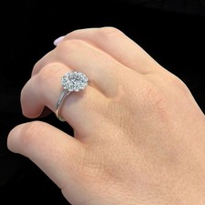 Engagement diamond ring lab - diamond,