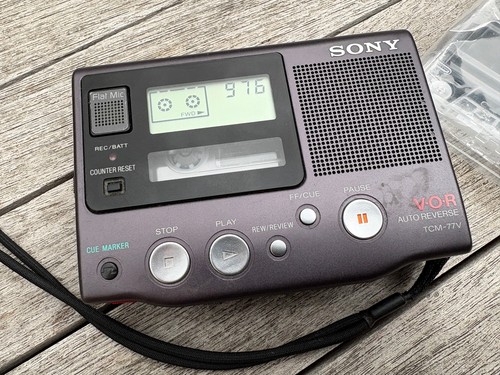 Sony tcm 77v rare lcd - sony, tcm-77v