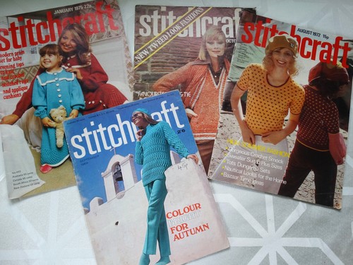 Four vintage stitchcraft - four,