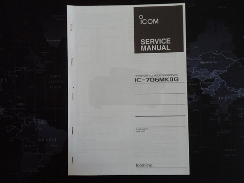 Icom 706 mk2g service - icom, manual