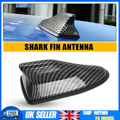 Carbon fiber shark fin - carbon,