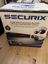 SECURIX 4ch DVR CCTV System 