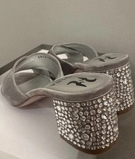 Gina Shoes Velvet Grey