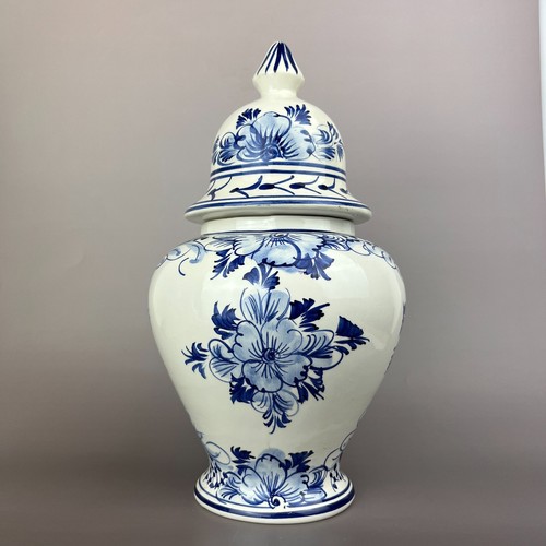 Large blue white - &,