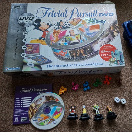 Trivial pursuit disney dvd - trivial,