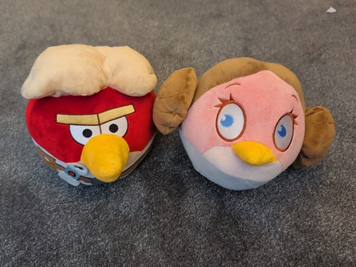 Star wars angry birds plush - star,