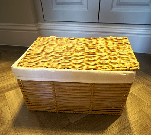 Rectangular wicker storage - rectangular,