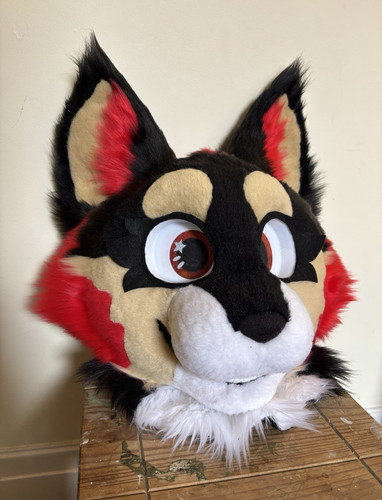 Cat fursuit head and - , tail