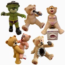 Bundle Of 5 Bad Taste Bears Sheldon Tug Frankie Electra Roger