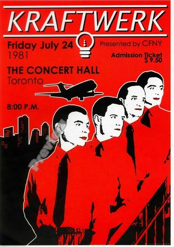 Kraftwerk concert vintage - kraftwerk, 19