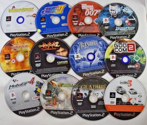 Sony ps2 disc only - games,
