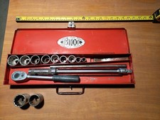 Vintage Britool Socket Set