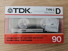 Tdk d90 blank audio cassette - blank,