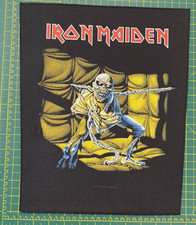 IRON MAIDEN PIECE OF MIND LARGE SIZE PRINTED SEW ON BACK PATCH OFFICIAL