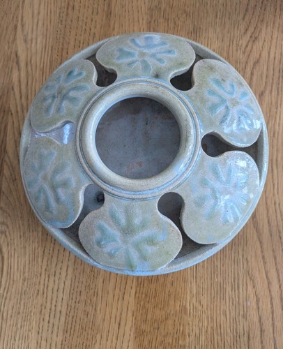 Vintage handmade pottery bowl - vintage,