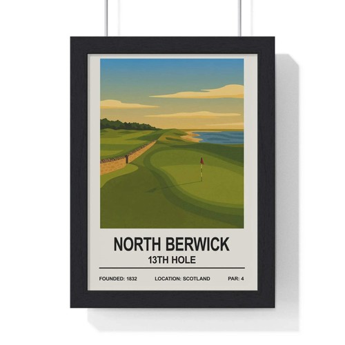 North berwick 13th hole - north, print