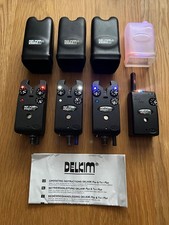 Delkim TXI+ bite alarms (red