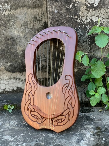 Half cnc lyre harp metal - cnc,
