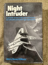 Night Intruder Jeremy Howard-Williams RAF Luftwaffe Radar War Vintage HB 1976