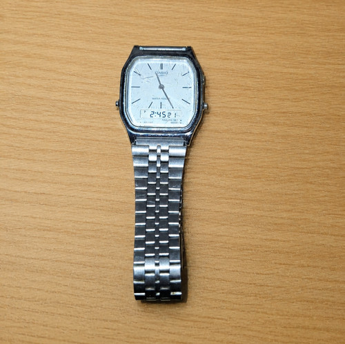 Vintage casio 228 ana digi - vintage, aq-228