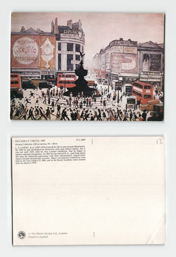 Postcard s lowry - postcard,