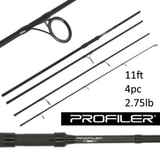 Carp Fishing Travel Rod 11ft 3.3M 2.75 TC 4pc Piece Carbon NGT Profiler