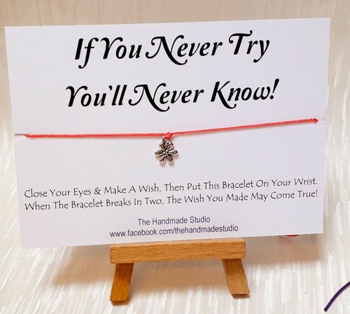 Wish bracelet gift present - bracelet.,