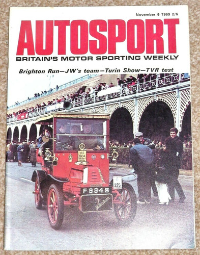 Autosport nov 1969 formula - autosport, 1969*