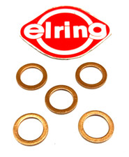 5X Elring Sump Plug Washer Sealing Ring For BMW 5 Touring (E34) 525 td