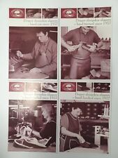 Draper Of Glastonbury Sheepskin Slippers Shop Advertising Signs Bundle Lot of 4