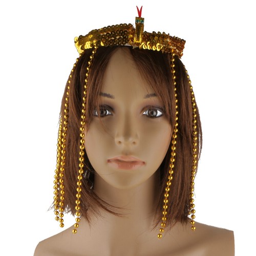 Cleopatra headdress gold - cleopatra,