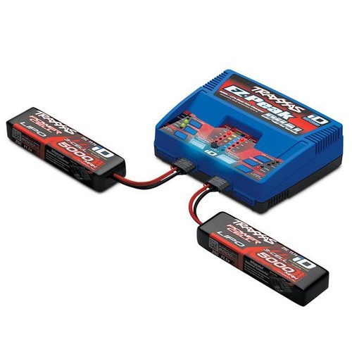 Traxxas dual combo lipo - traxxas, 3s