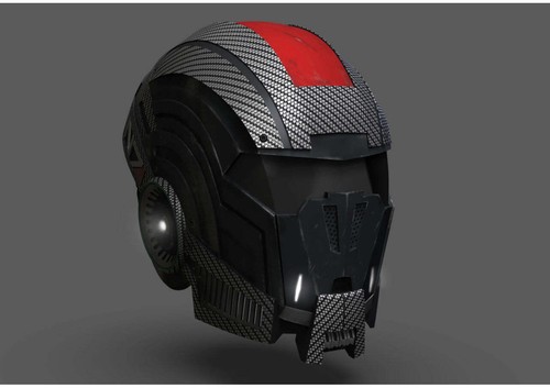 Mass effect cosplay helmet - mass,