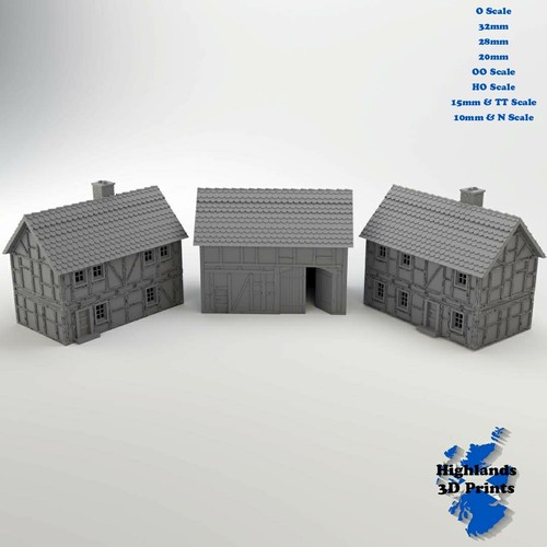Timbered houses ww2 - timbered,
