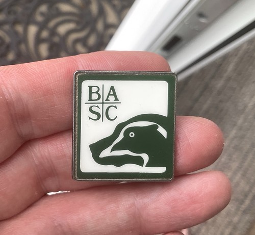 Vintage basc pin badge game - ,