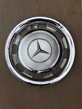 GENUINE Mercedes Polished Hub Cap Wheel Trim 14” W107 W116 W114 W115 W123