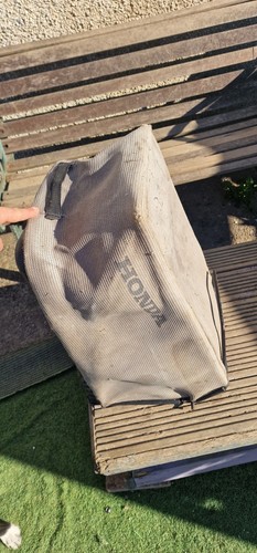 Honda grass bag from the - grass,