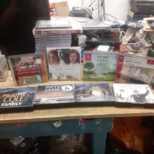 Audio books cds joblot bundle - ,