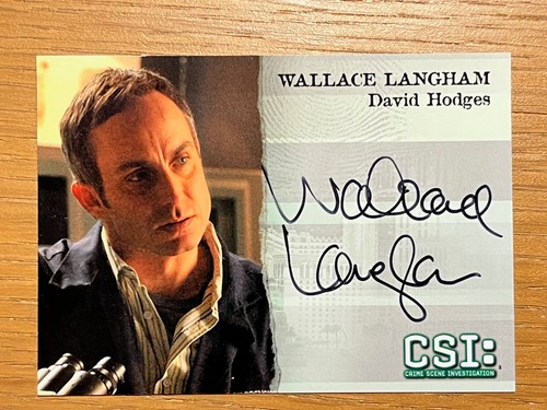 Csi las vegas wallace - wallace, langham