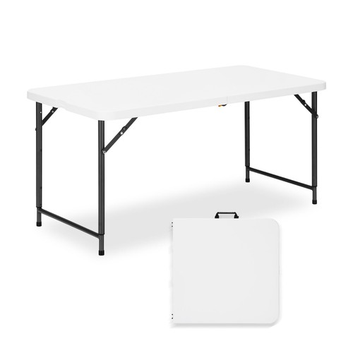Glowitlian 4ft folding table - folding,