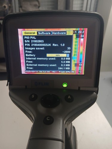 Flir p60 pal - flir, thermal