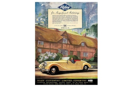 Riley classic cars retro look - ,
