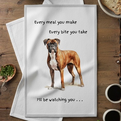 Boxer dog lover gift - lover, cotton
