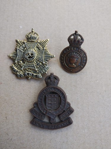 British army ww2 cap - ww2, x3