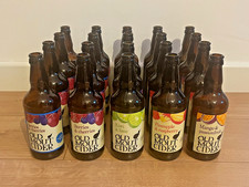 20 x 500ml glass cider brown