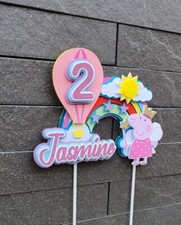 Personalised Peppa pig Cake