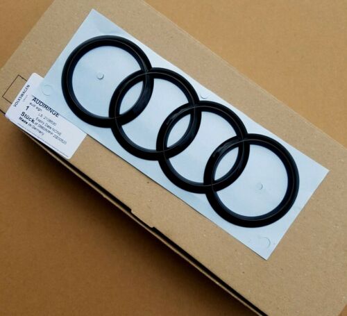 Genuine black audi - genuine, rings