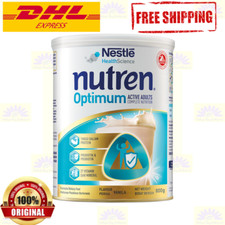 1 X Nestle Nutren Optimum Complete Nutrition Milk Vanilla Flavor 800g - EXPRESS