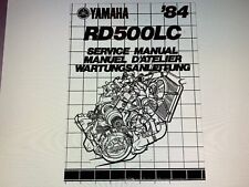 Yamaha 1984 RD500LC Service