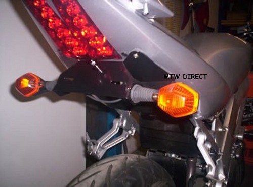 Racing black tail tidy - r&g,